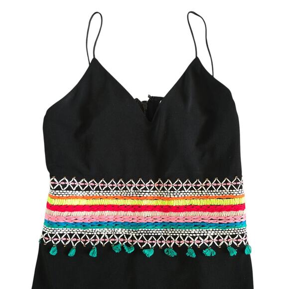 Alice + Olivia Loralee Embroidered Cutout Dress Size: 6 - Picture 3 of 7